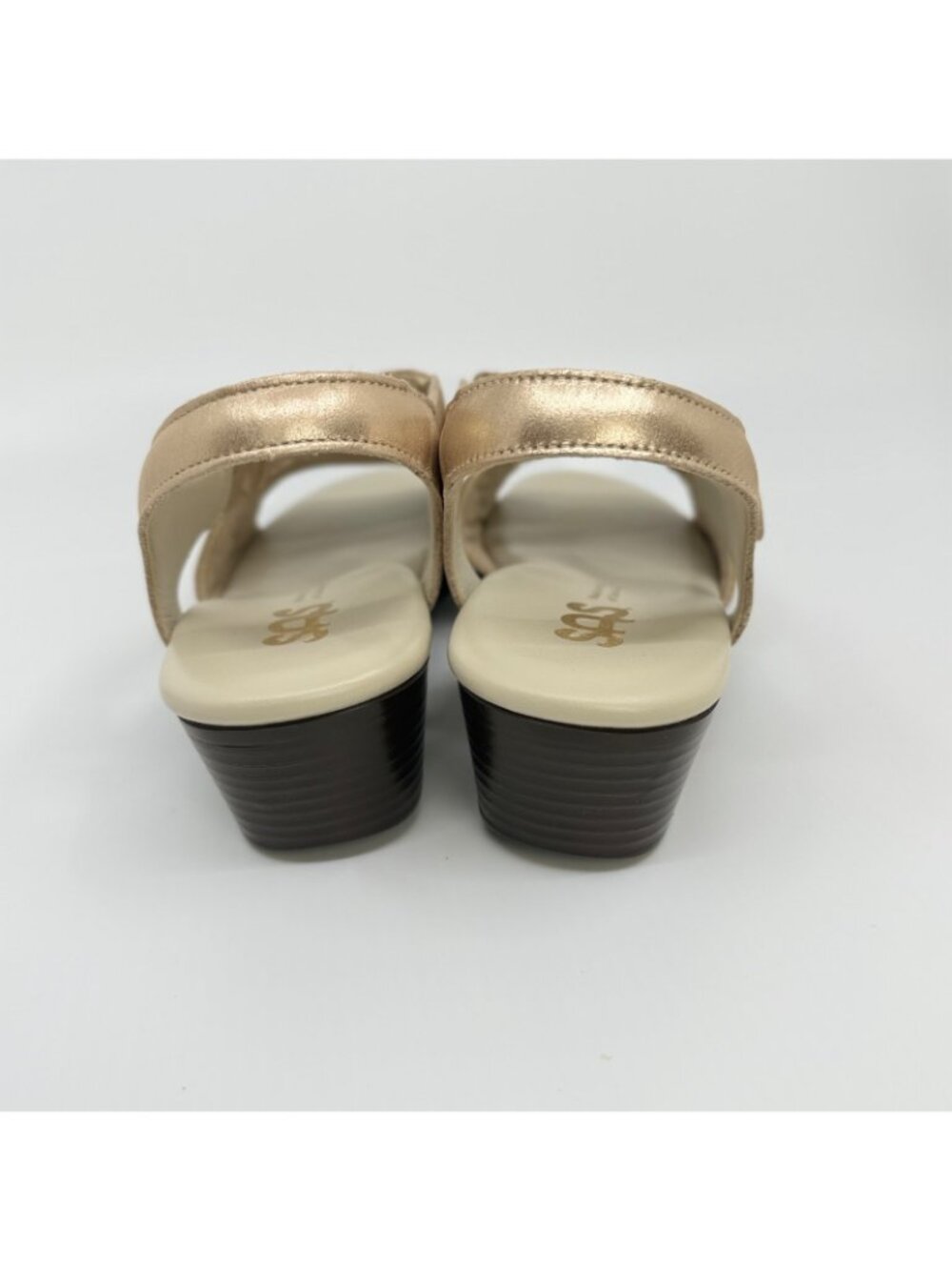SAS Suntimer Sandals Women’s 6.5W Lusso Leather Orthotic Tripad Comfort Shoes - Picture 4 of 13